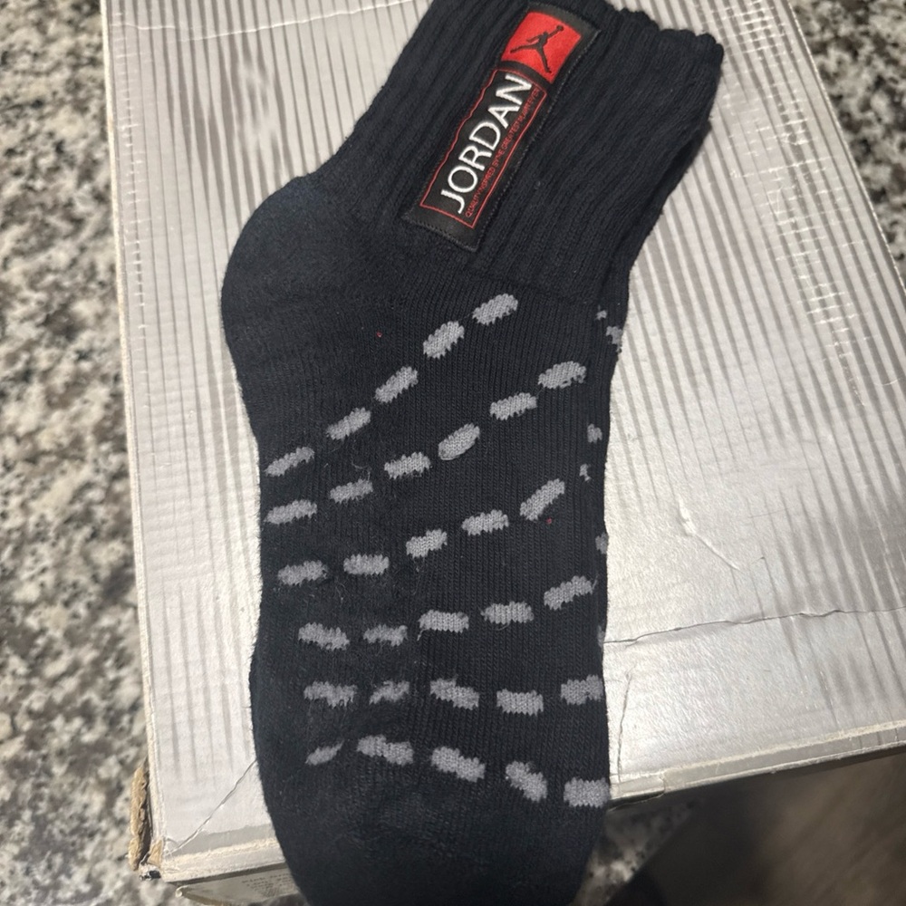 Jordan 12 Flu Game Socks